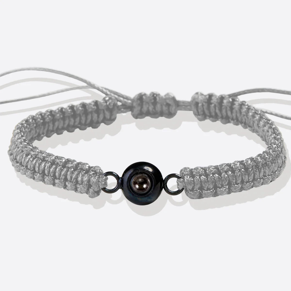 Personalized Braided Photo Bracelet