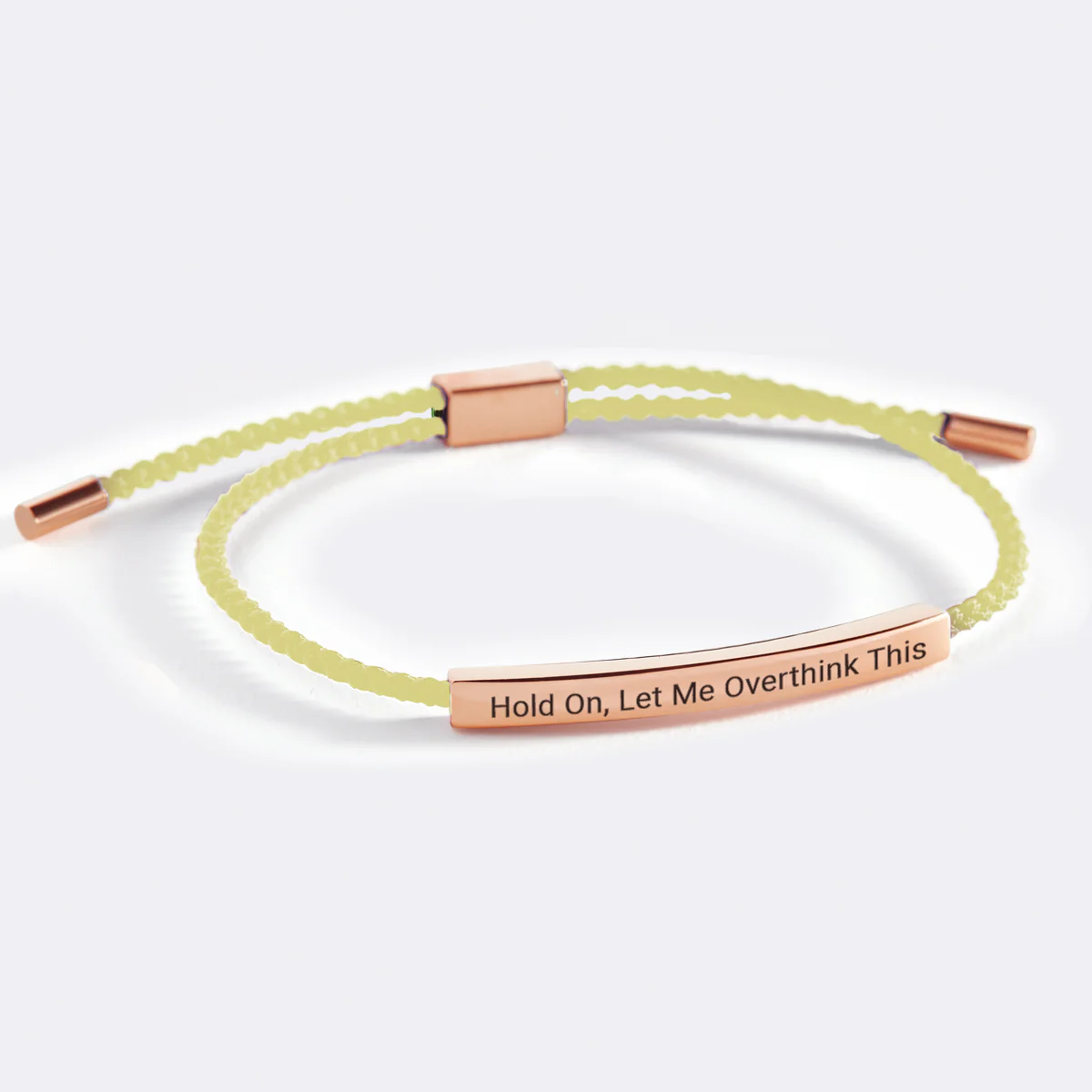Hold On, Let Me Overthink This Inspire Bracelet