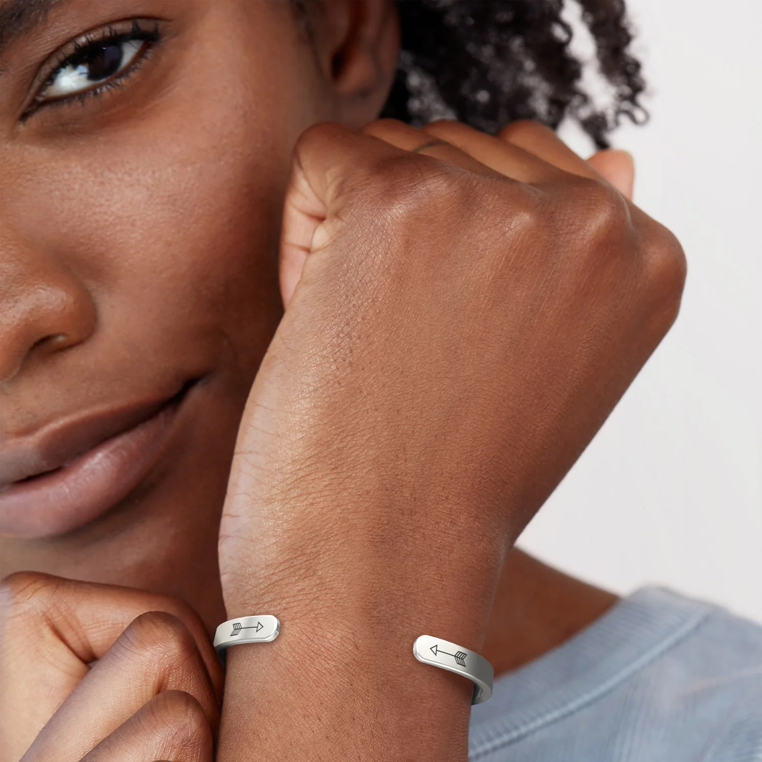 You are the Sister I got to Choose Personalizable Cuff Bracelet