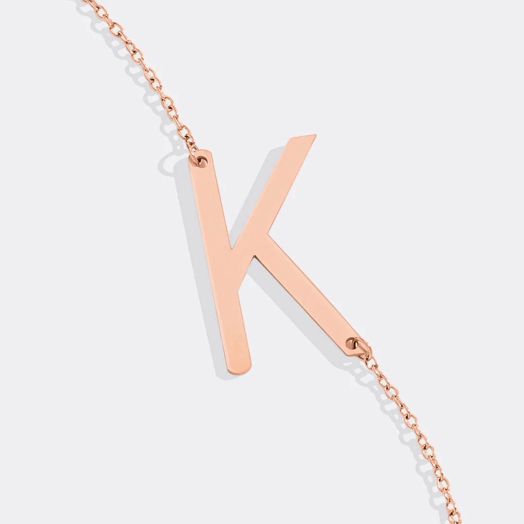 Statement Initial Necklace
