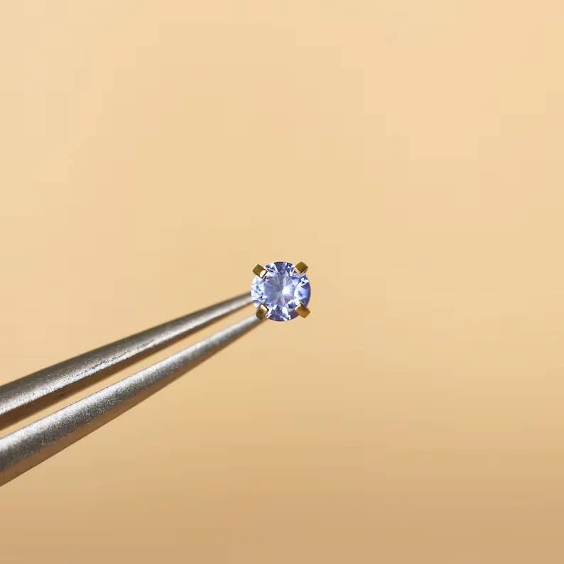 Crystal Sleeper Flatback Studs | 18g