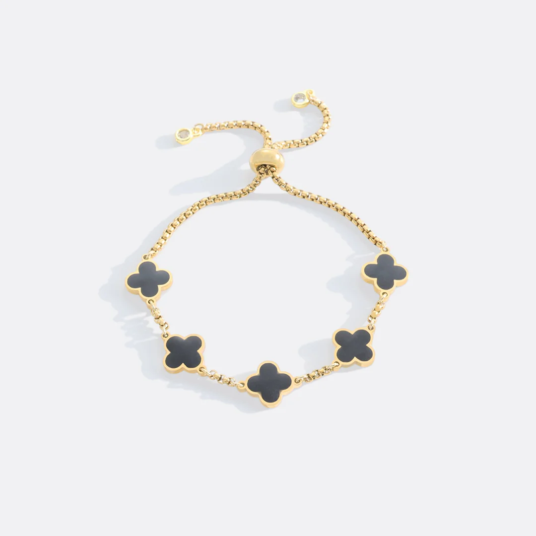 Clover Enamel Bracelet