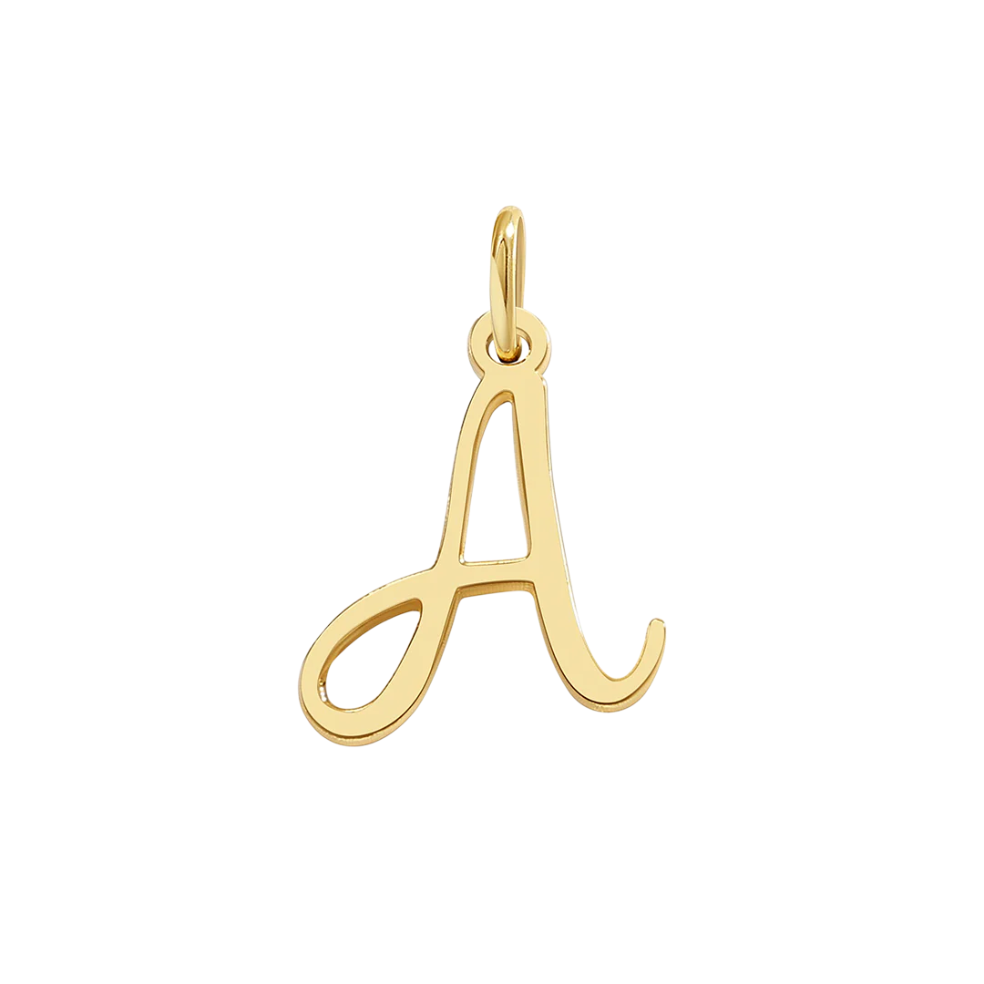 Cursive Initial Charm