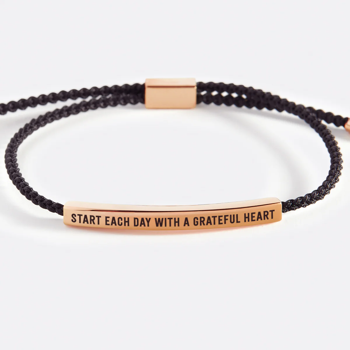 Start Each Day With A Greatful Heart Inspire Bracelet
