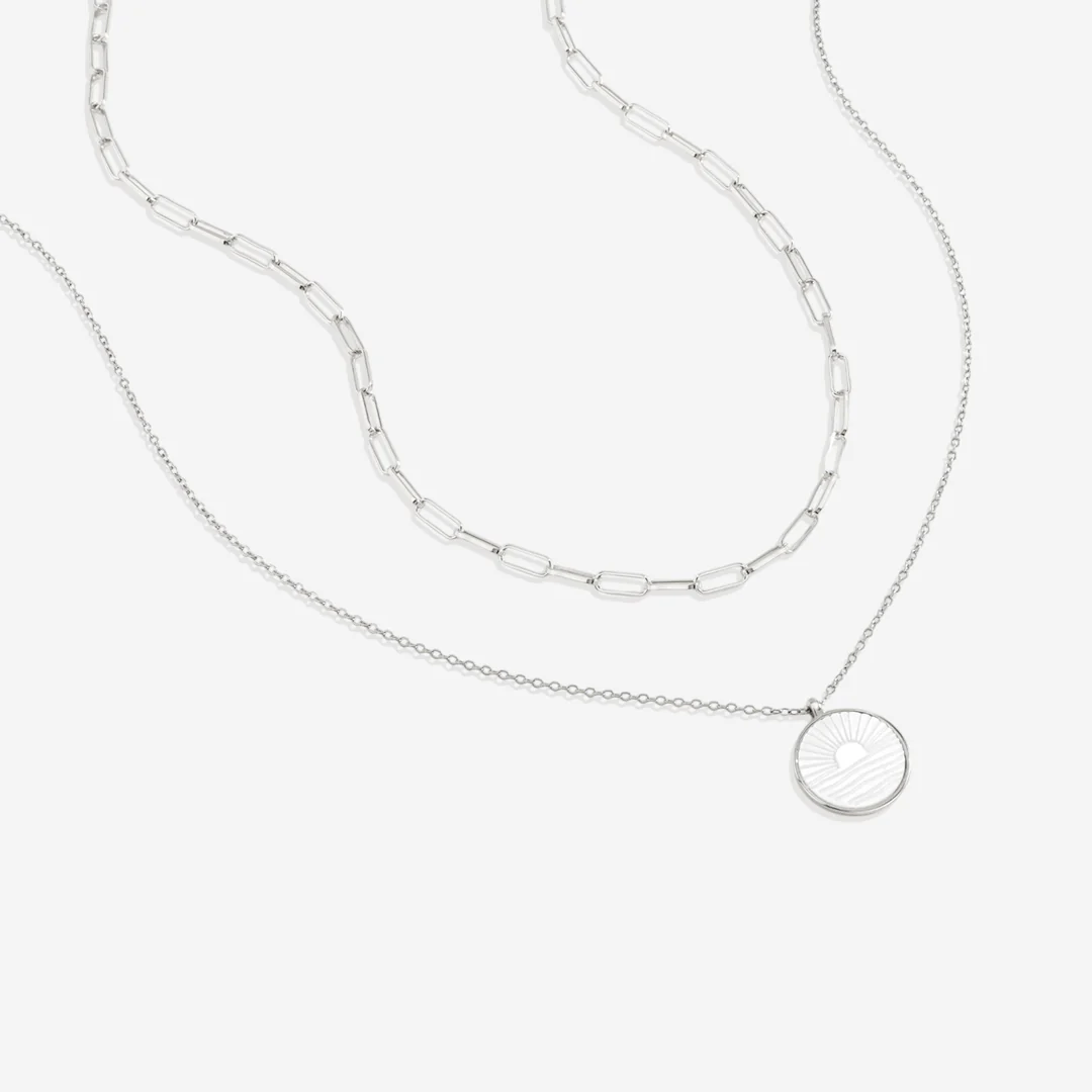 Mint Paperclip Sunrise Layering Set