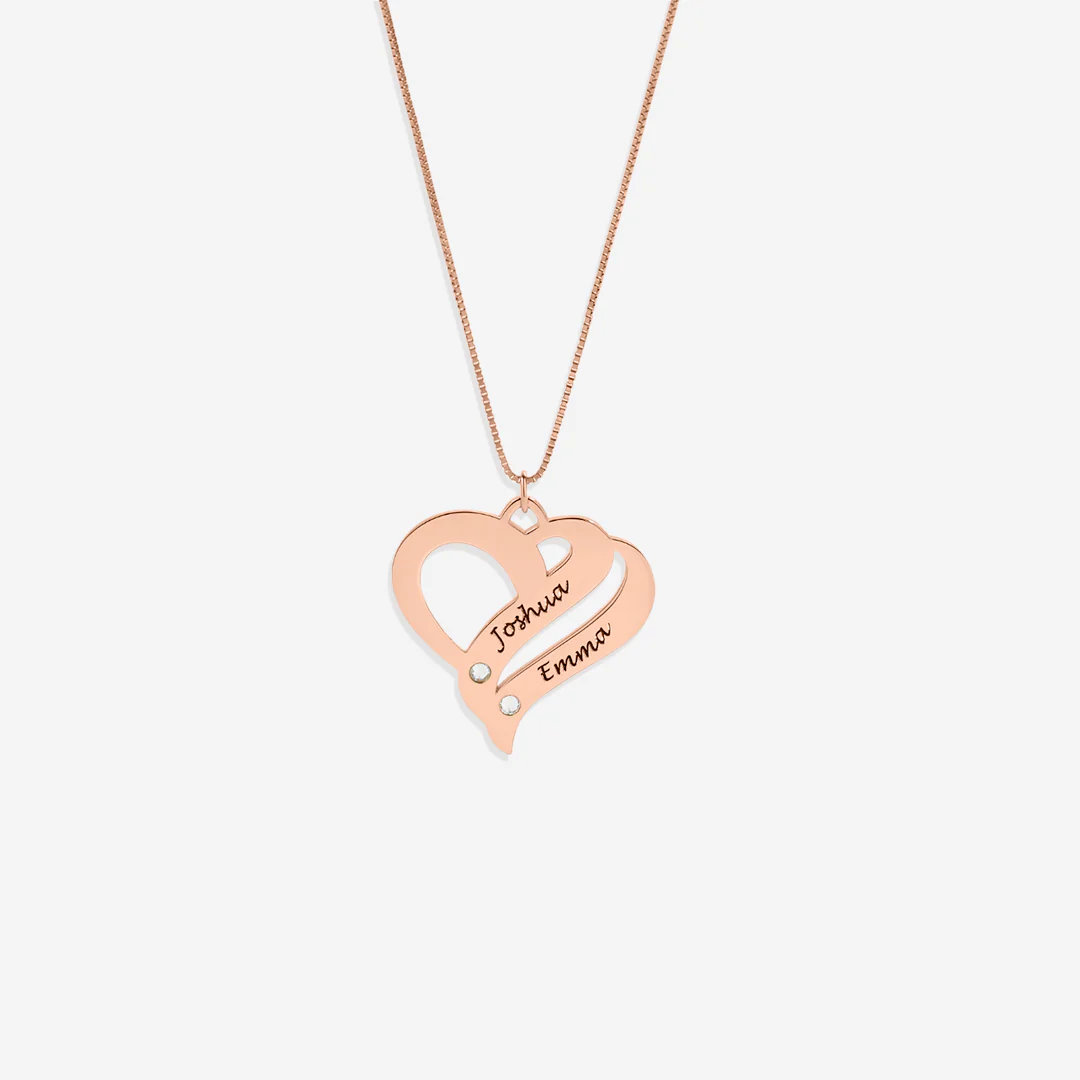 Forever Love Personalized Pendant Necklace
