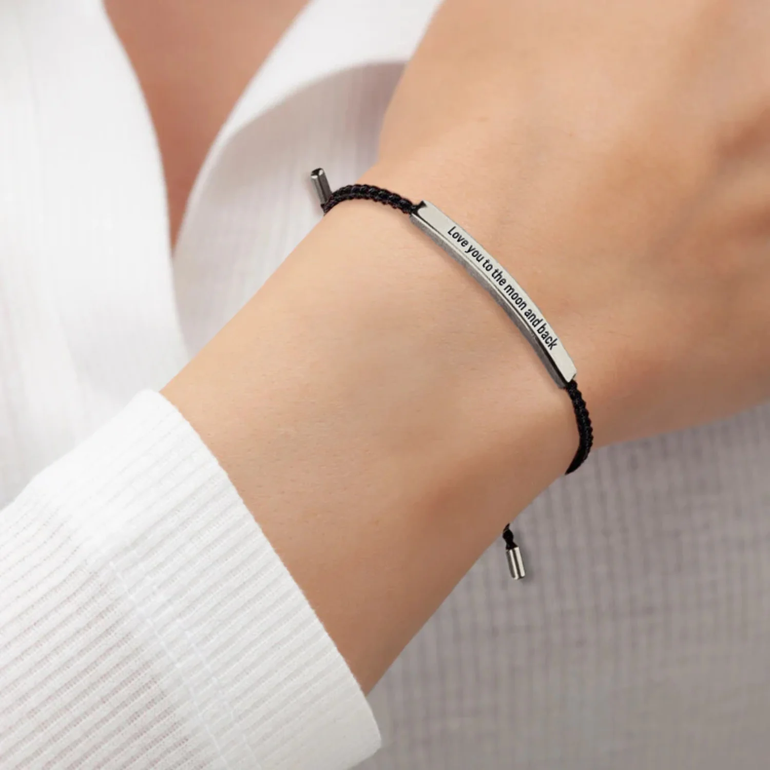 Love you to the moon and back Inspire Bracelet