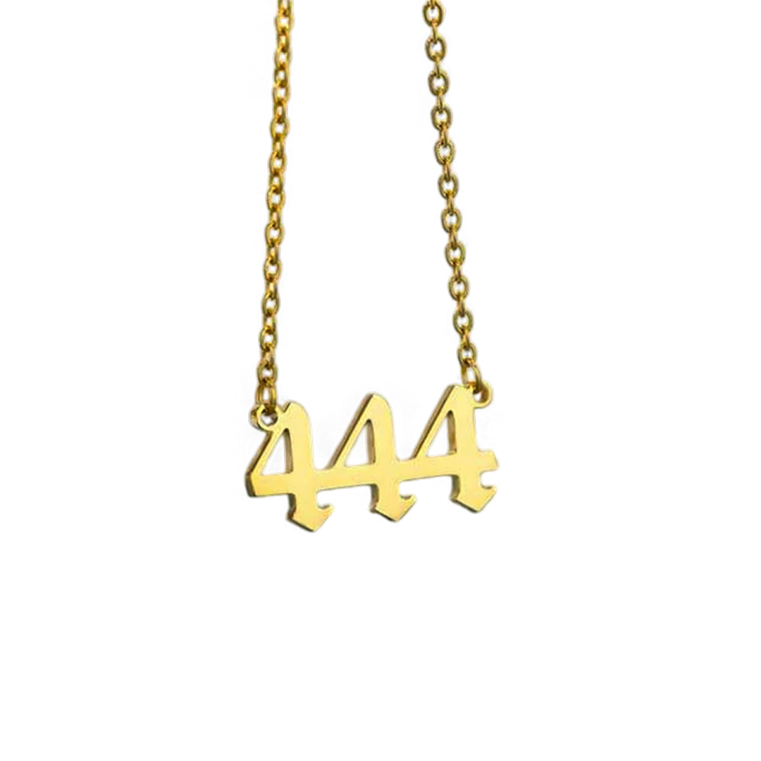 Dainty Angel Number Necklace