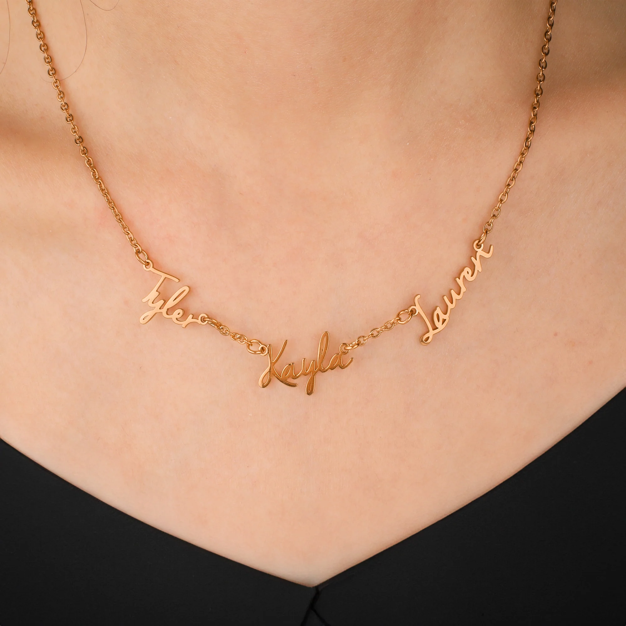 Fairy Multiple Name Necklace | Add Up to 4 Names