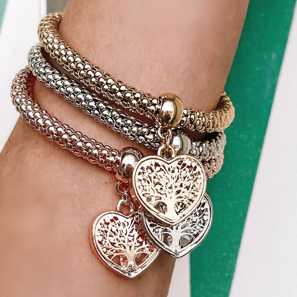 Tree of Life - Limited Edition Heart Charm Bracelet