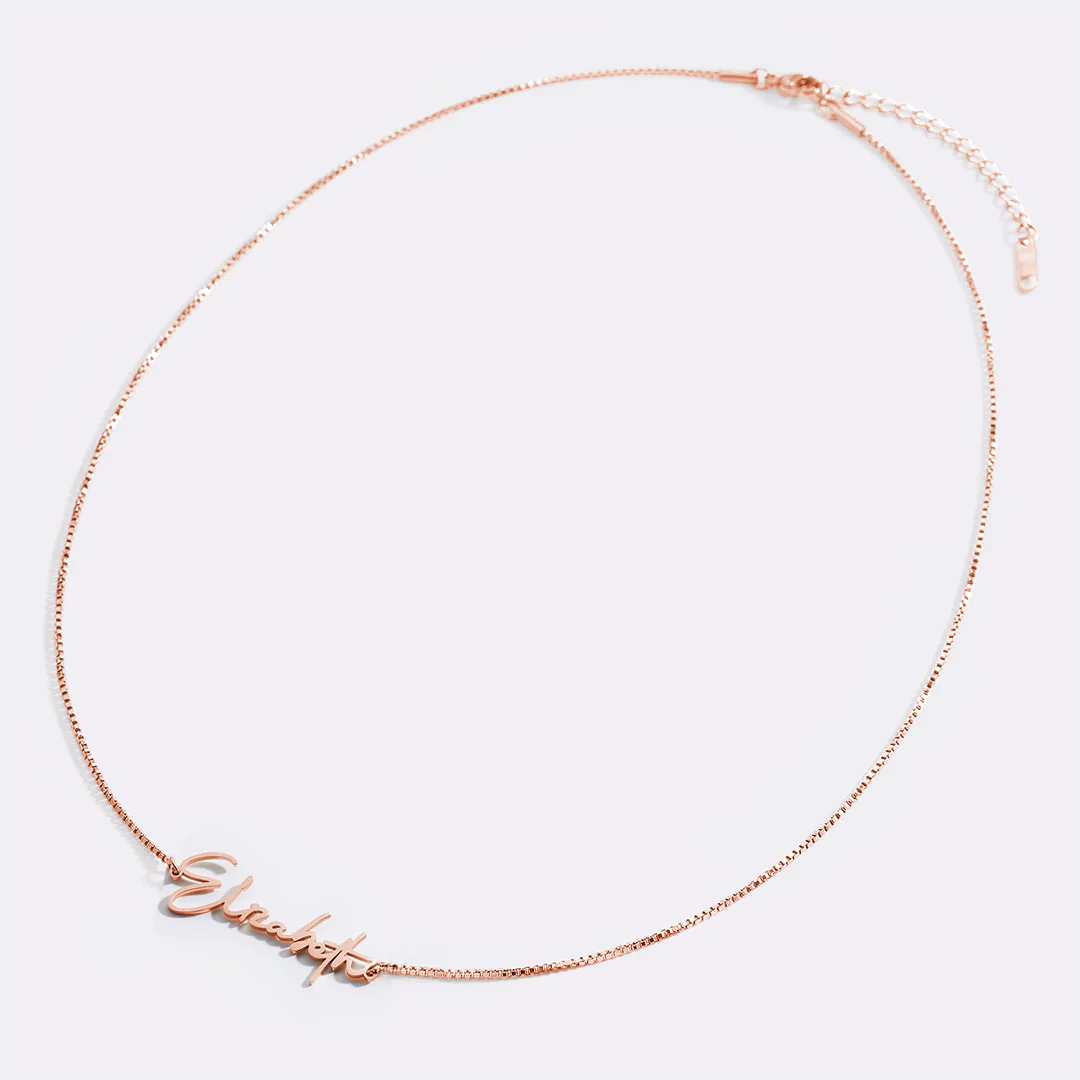 Modern Name Necklace