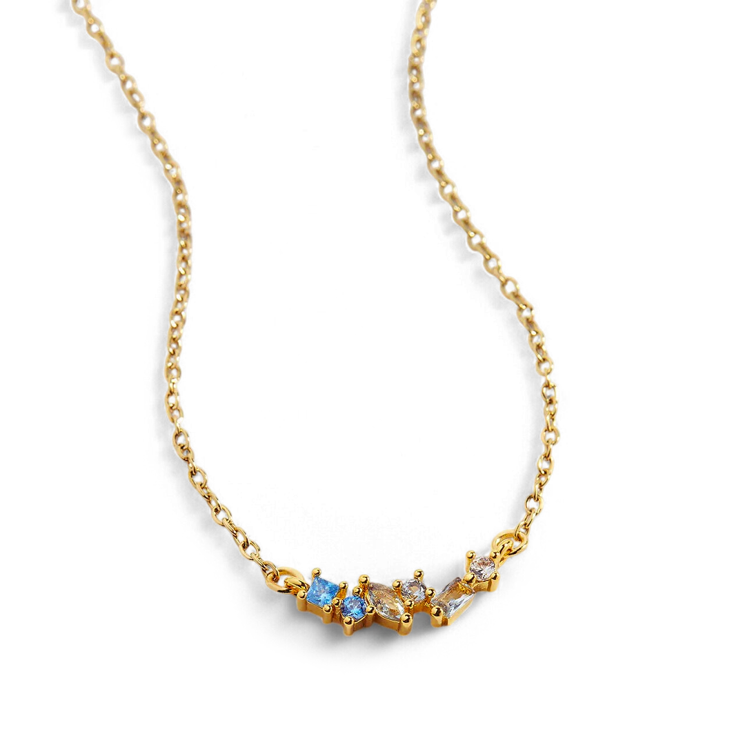 Ombre Birthstone Necklace