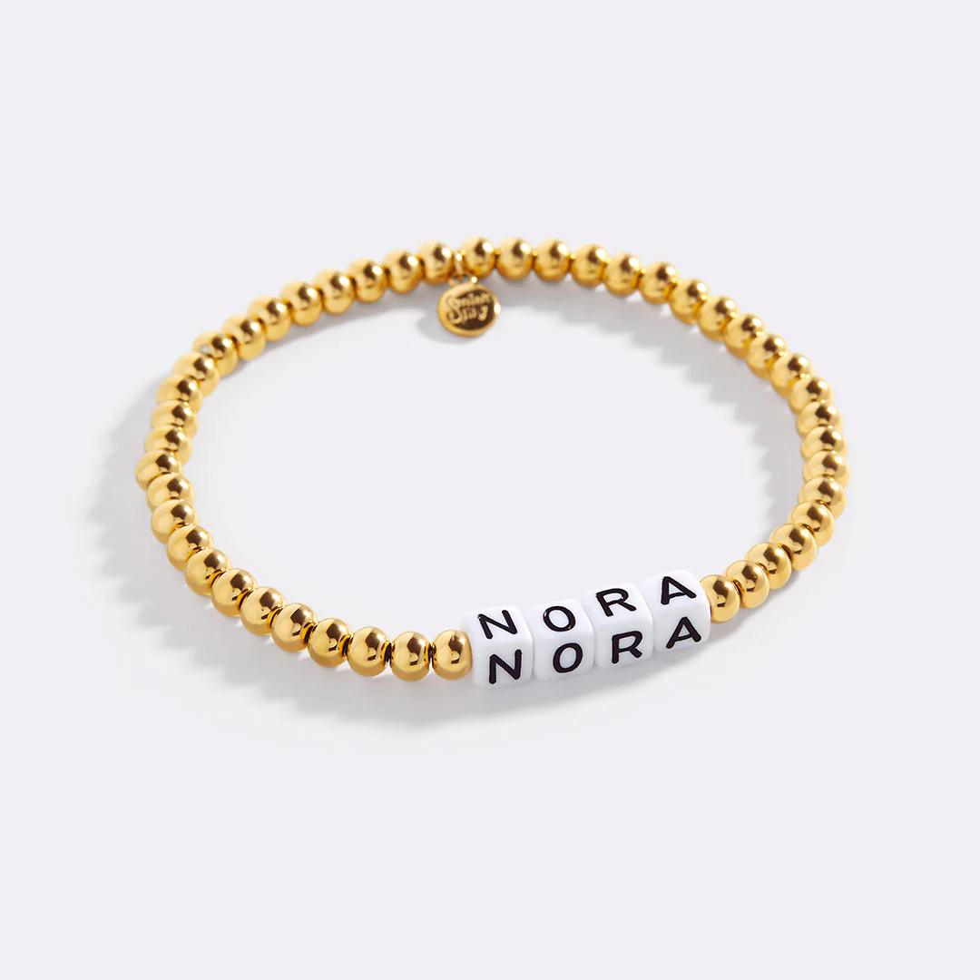 Custom Waterproof Gold Beaded Friendship Bracelet