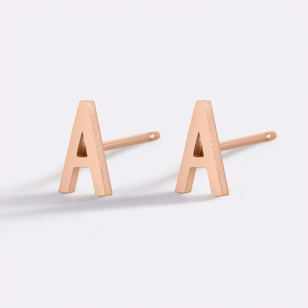 The Skinny Initial Earrings