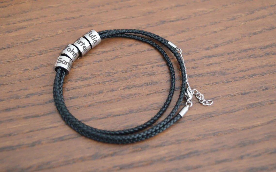 Personalized Beaded Bracelet