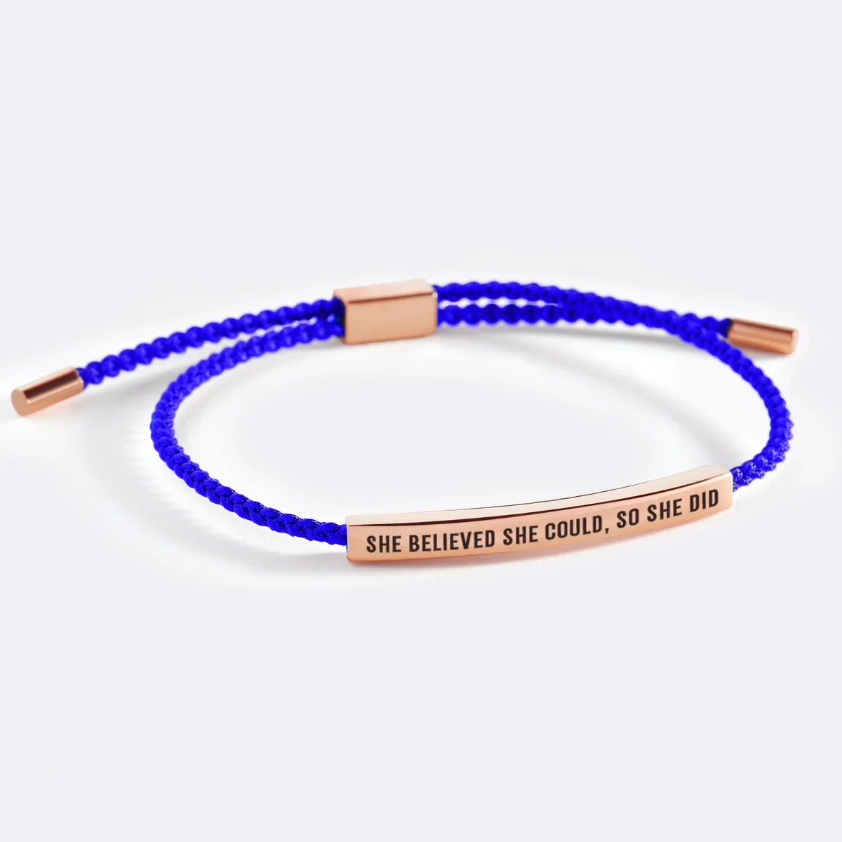 She Believed She Could, So She Did Inspire Bracelet