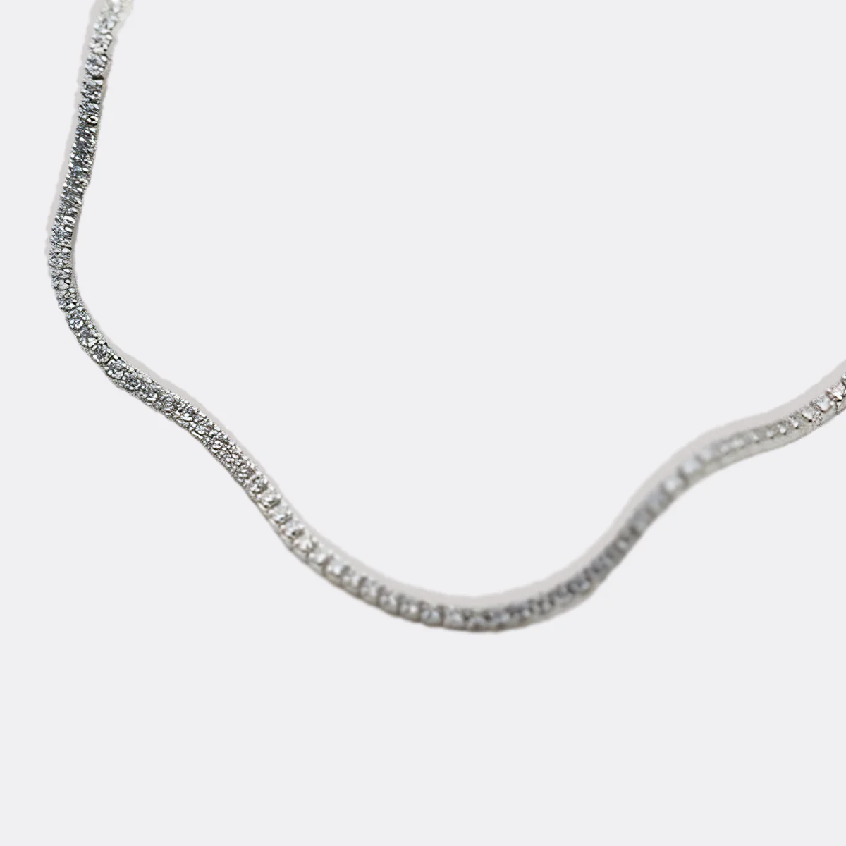 3mm Tennis Necklace