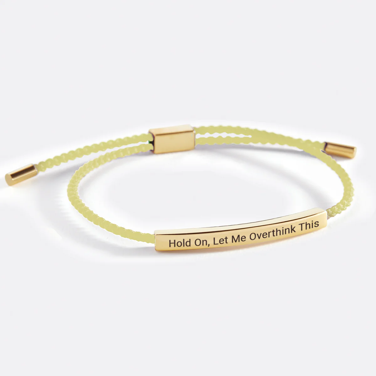 Hold On, Let Me Overthink This Inspire Bracelet