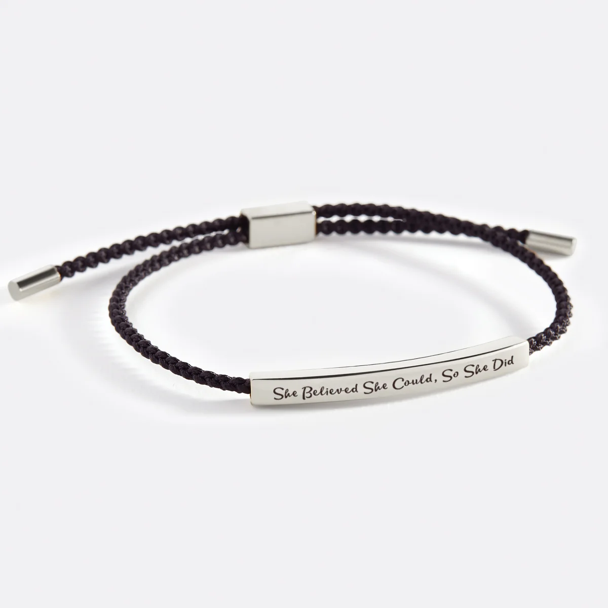 She Believed She Could, So She Did Inspire Bracelet