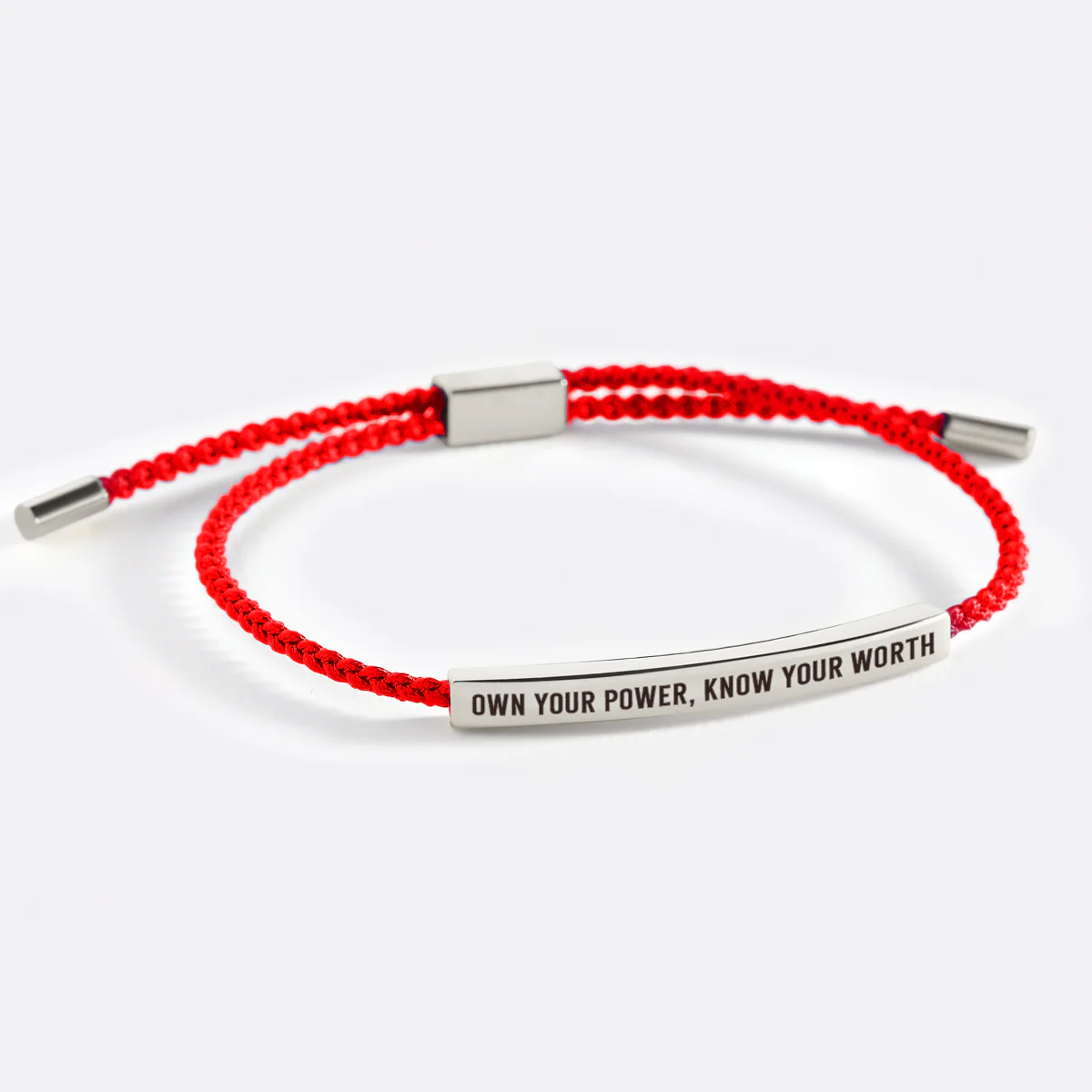 Own Your Power, Know Your Worth Inspire Bracelet