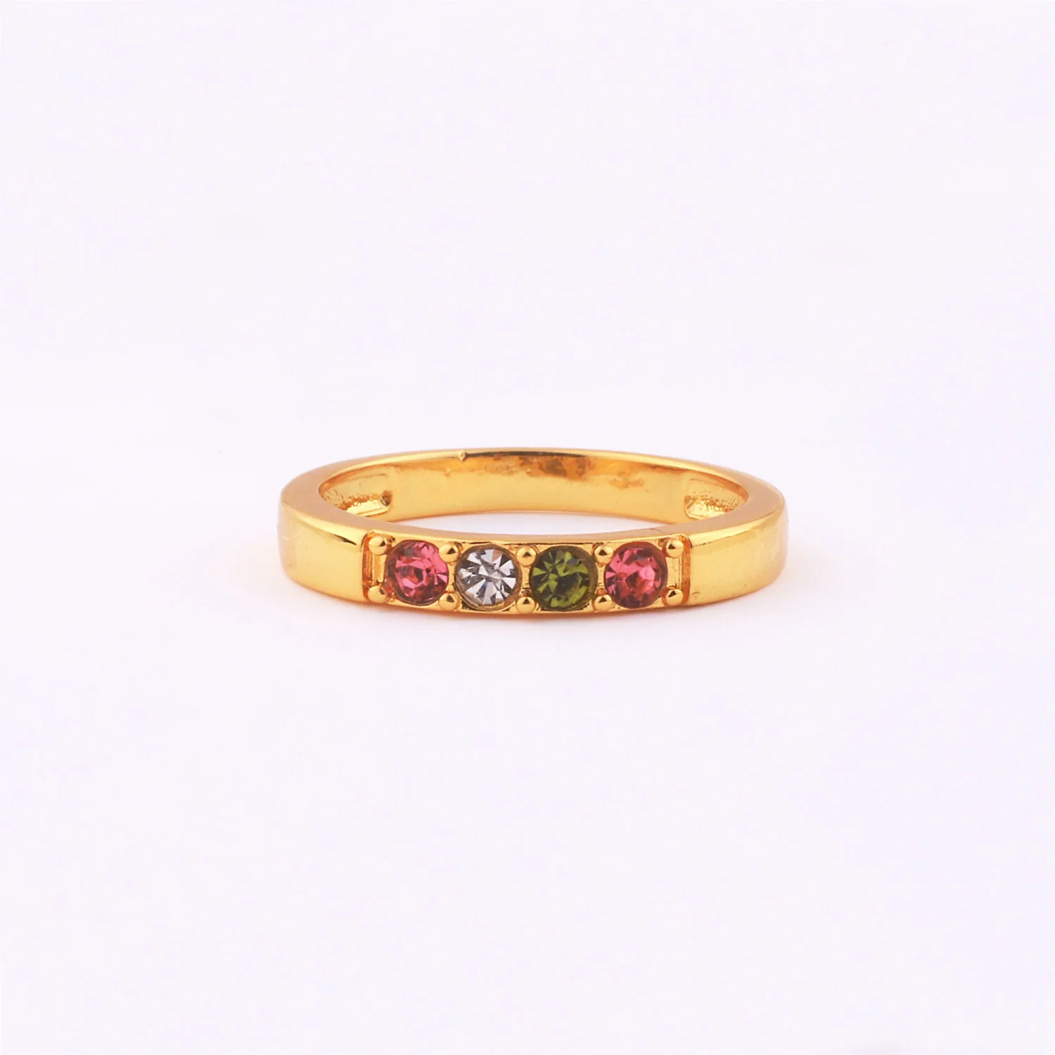 Stackable Birthstones Band Ring