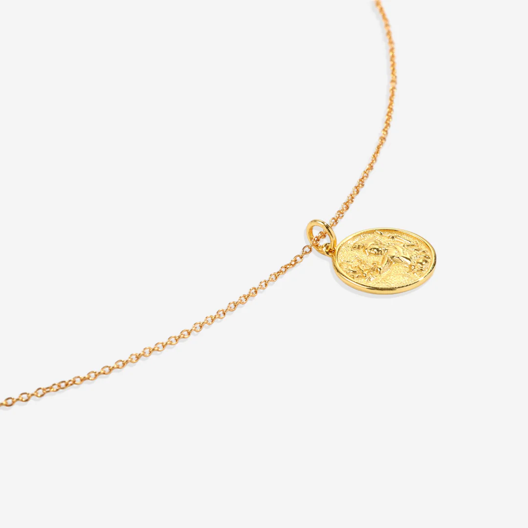 Greek Goddess Pendant Necklace