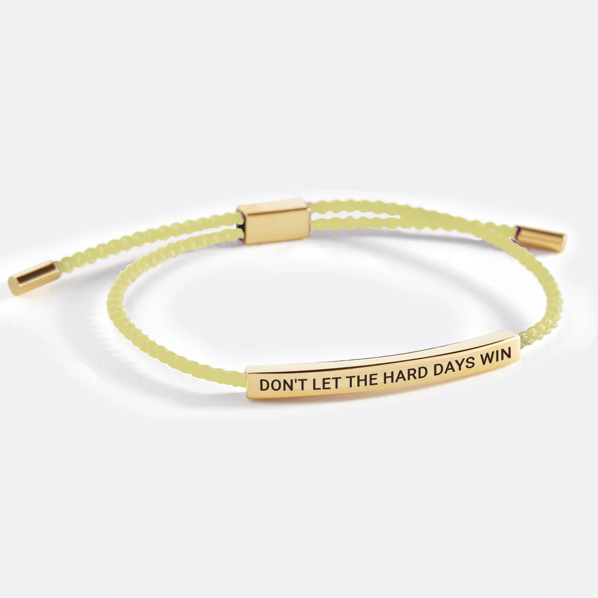 Don't Let The Hard Days Win Inspire Bracelet
