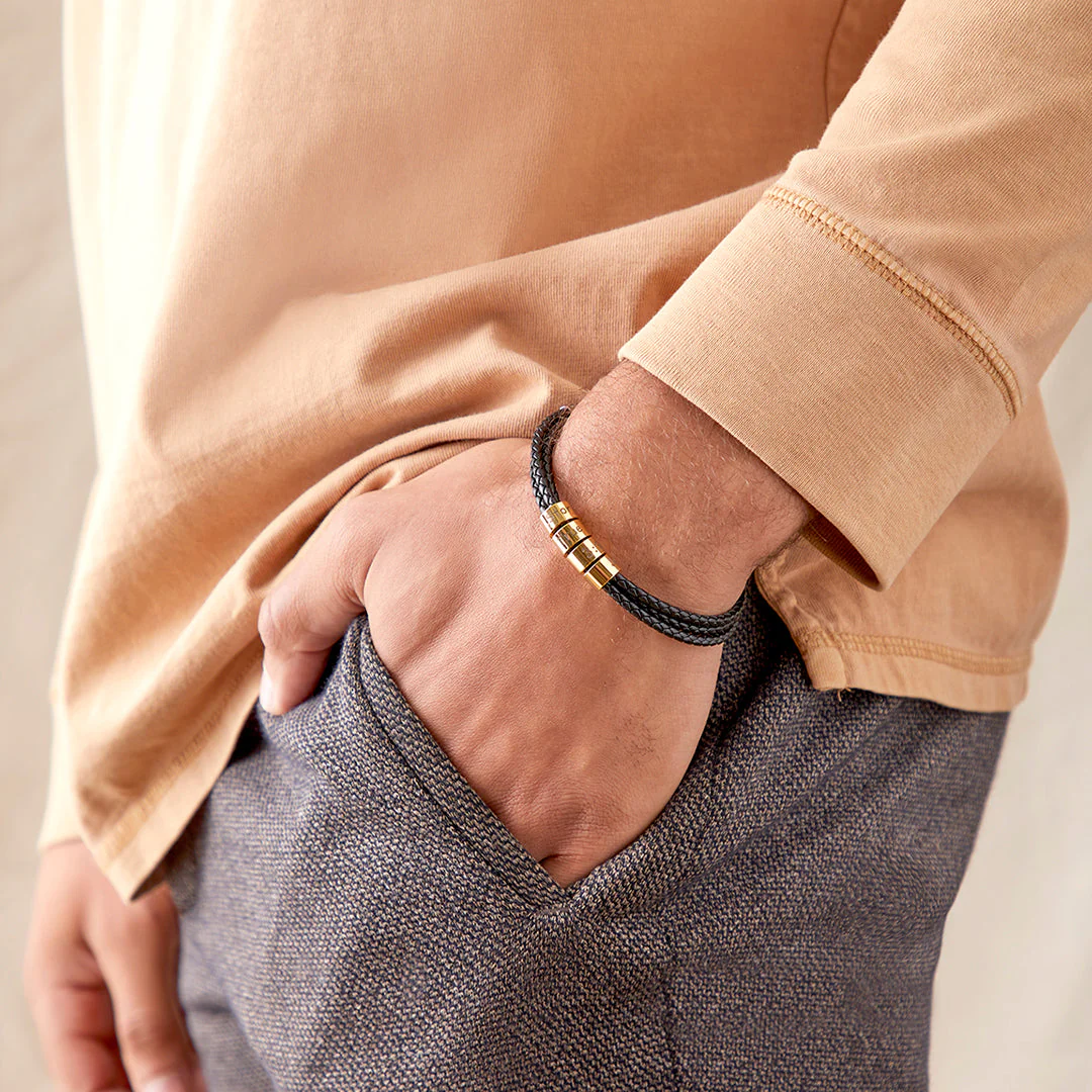 Personalized Beaded Bracelet