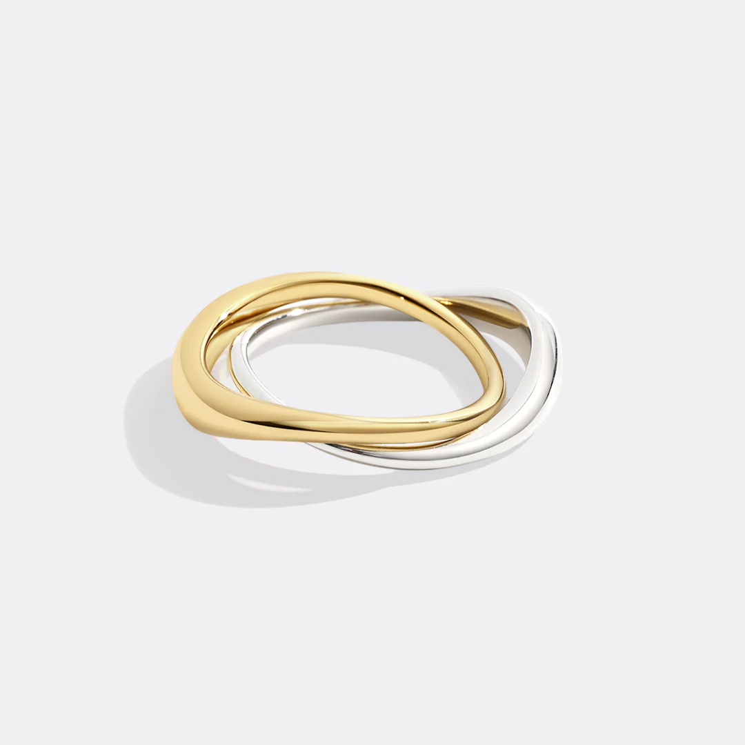 Organic Stacking Ring Set
