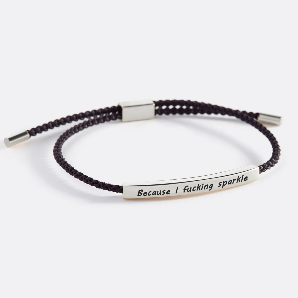 Because I F♥cking Sparkle Inspire Bracelet