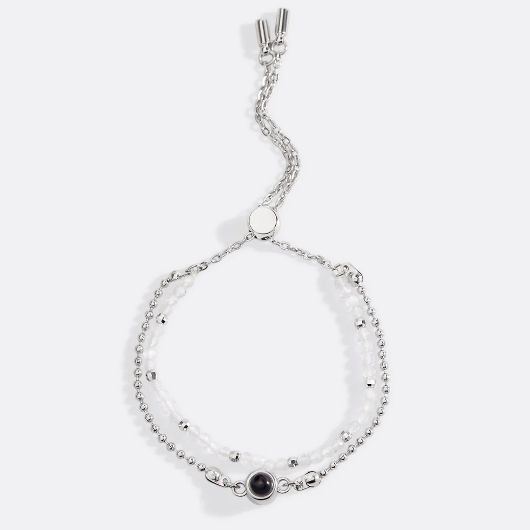 Crystal Photo Bracelet