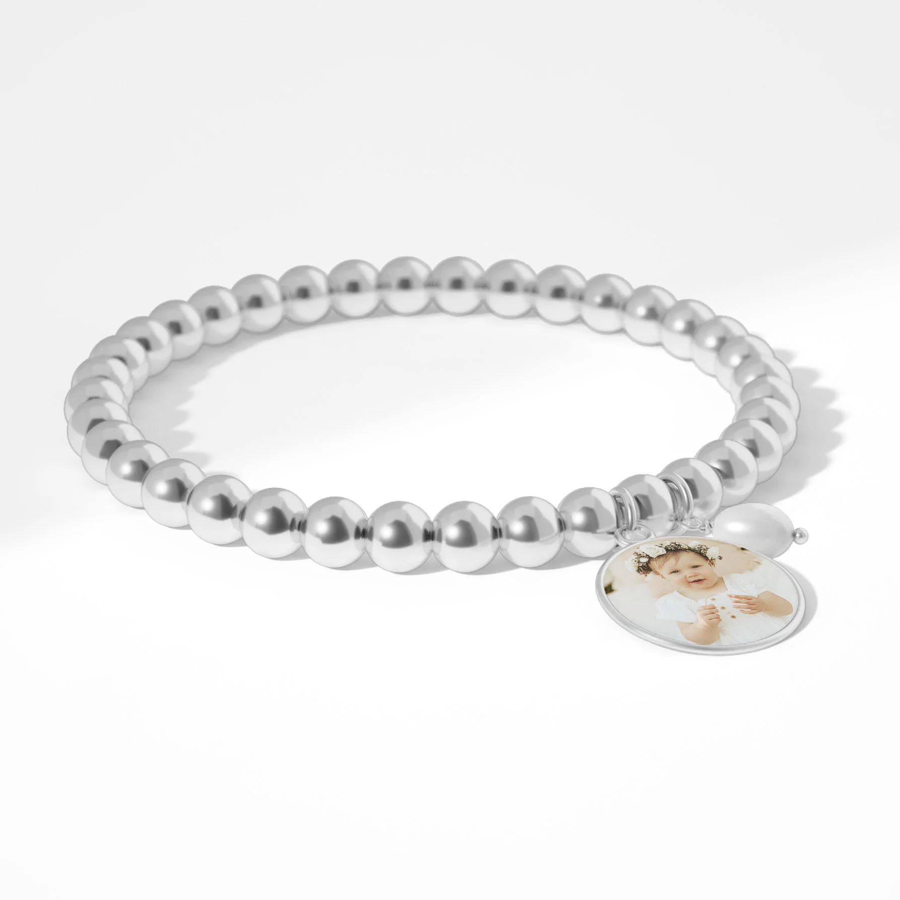 Personalized Photo Diana Charm Bracelet