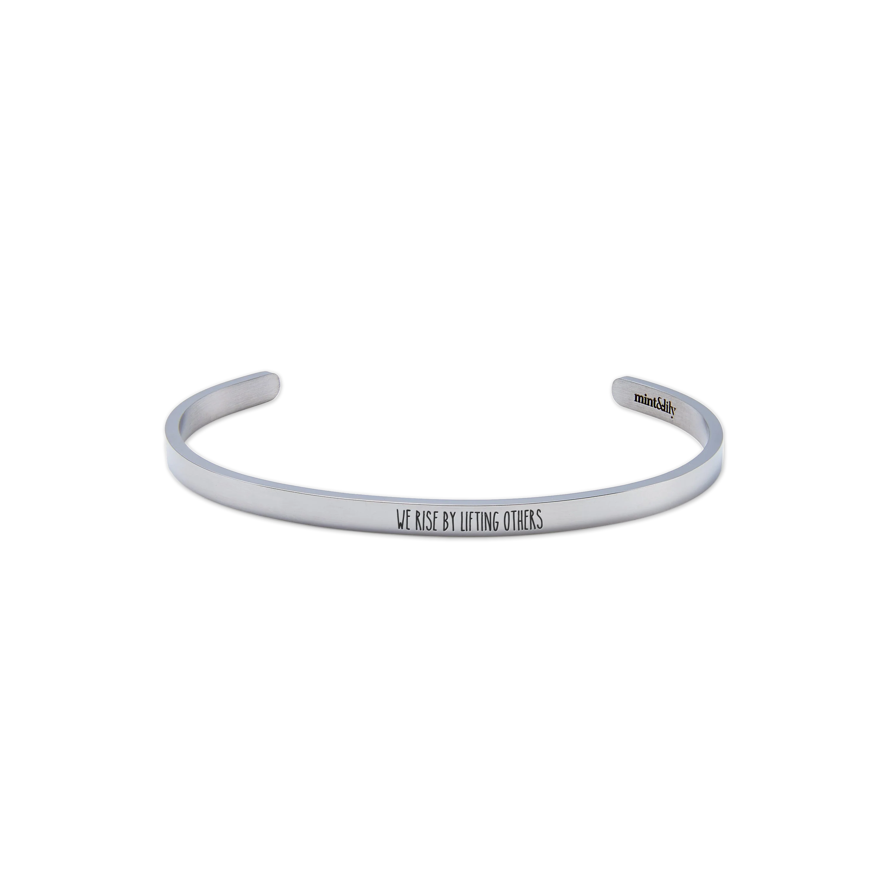 Personalized Thin Cuff Bracelet