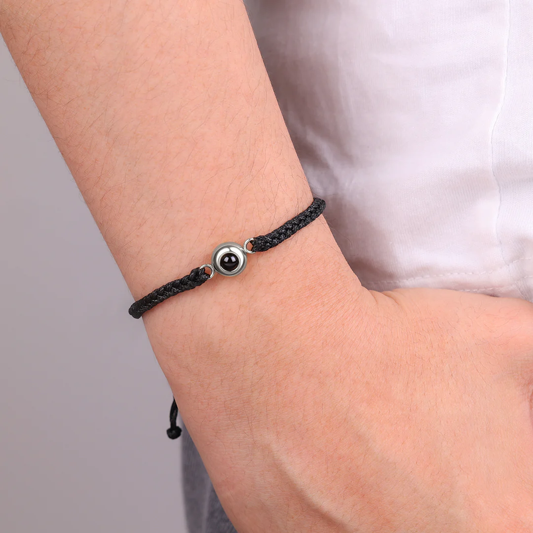 Personalized Adjustable Photo Bracelet