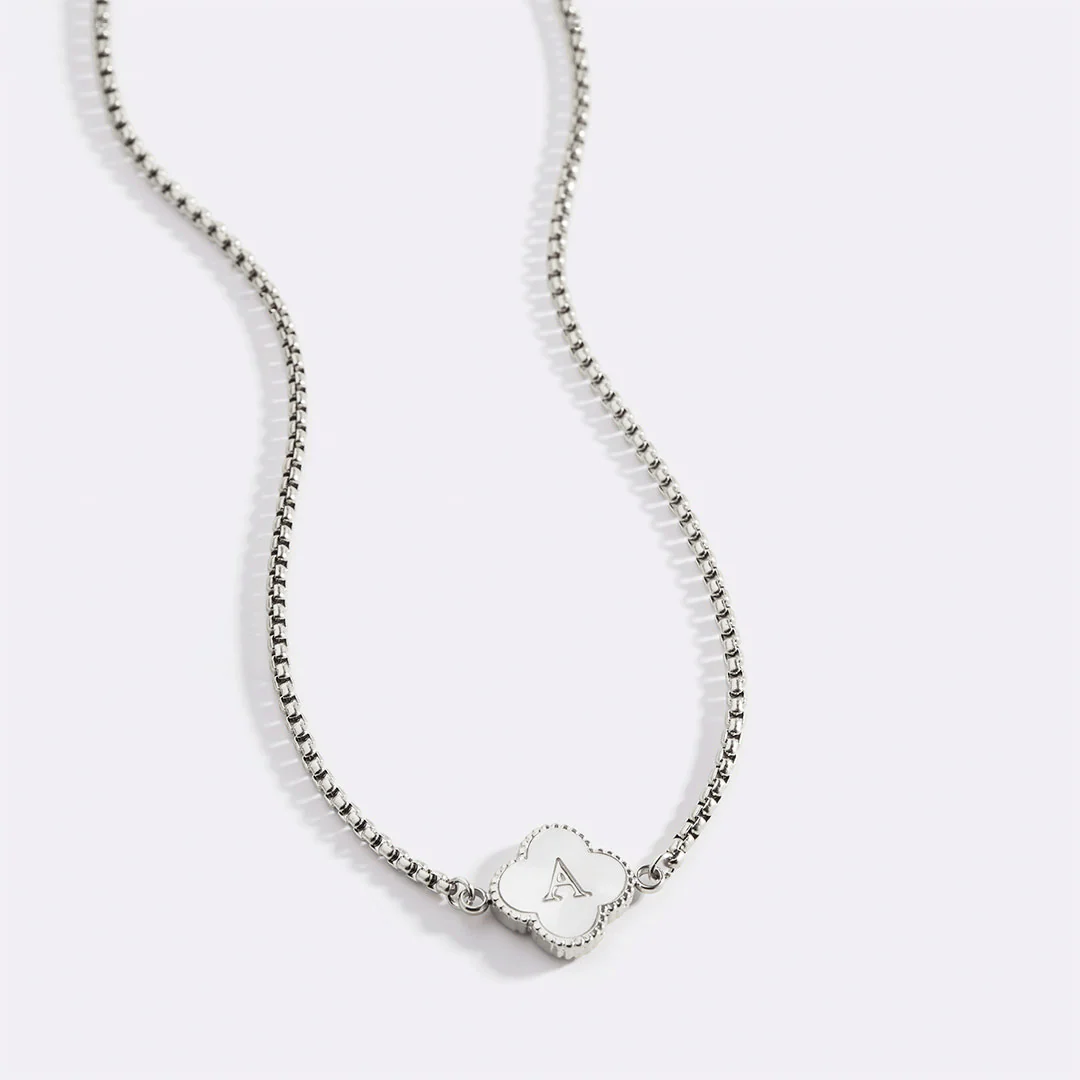 Clover Custom Name Necklace