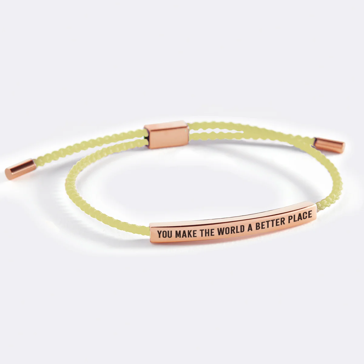 You Make The World A Better Place Inspire Bracelet