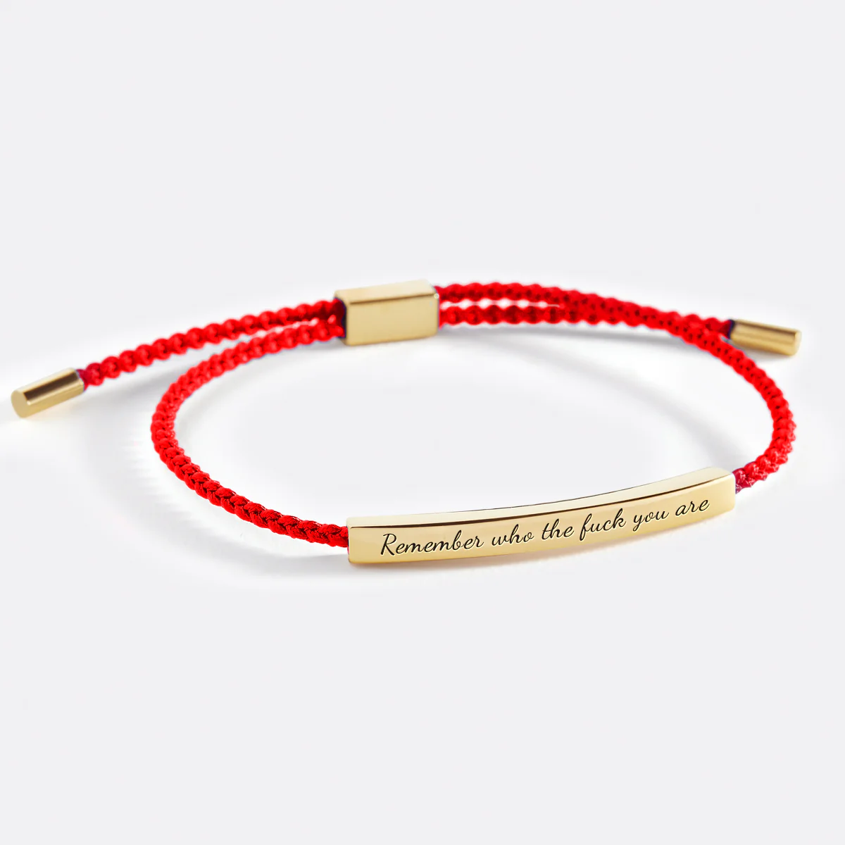 Remember Who the F♥ck You Are Inspire Bracelet