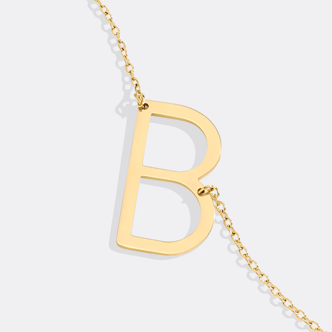 Statement Initial Necklace