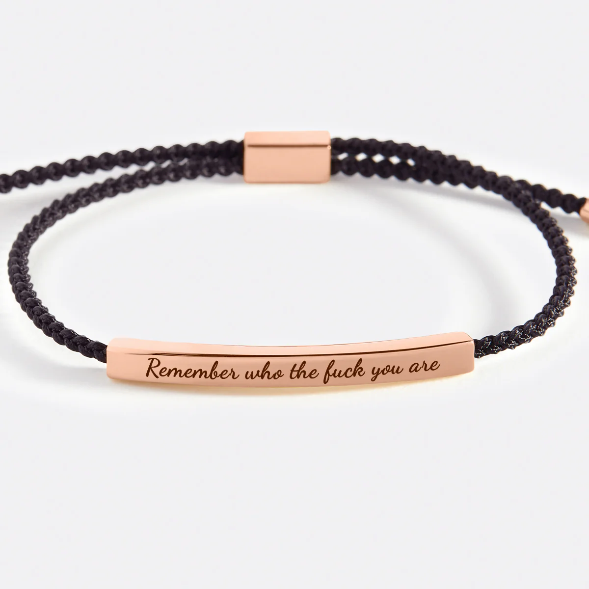 Remember Who the F♥ck You Are Inspire Bracelet