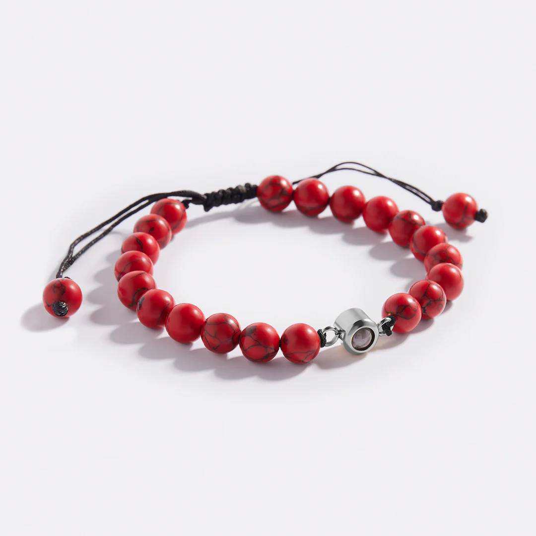 Beaded Photo Bracelet