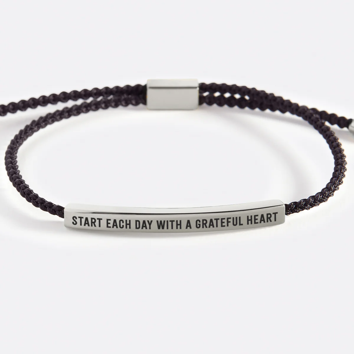 Start Each Day With A Greatful Heart Inspire Bracelet