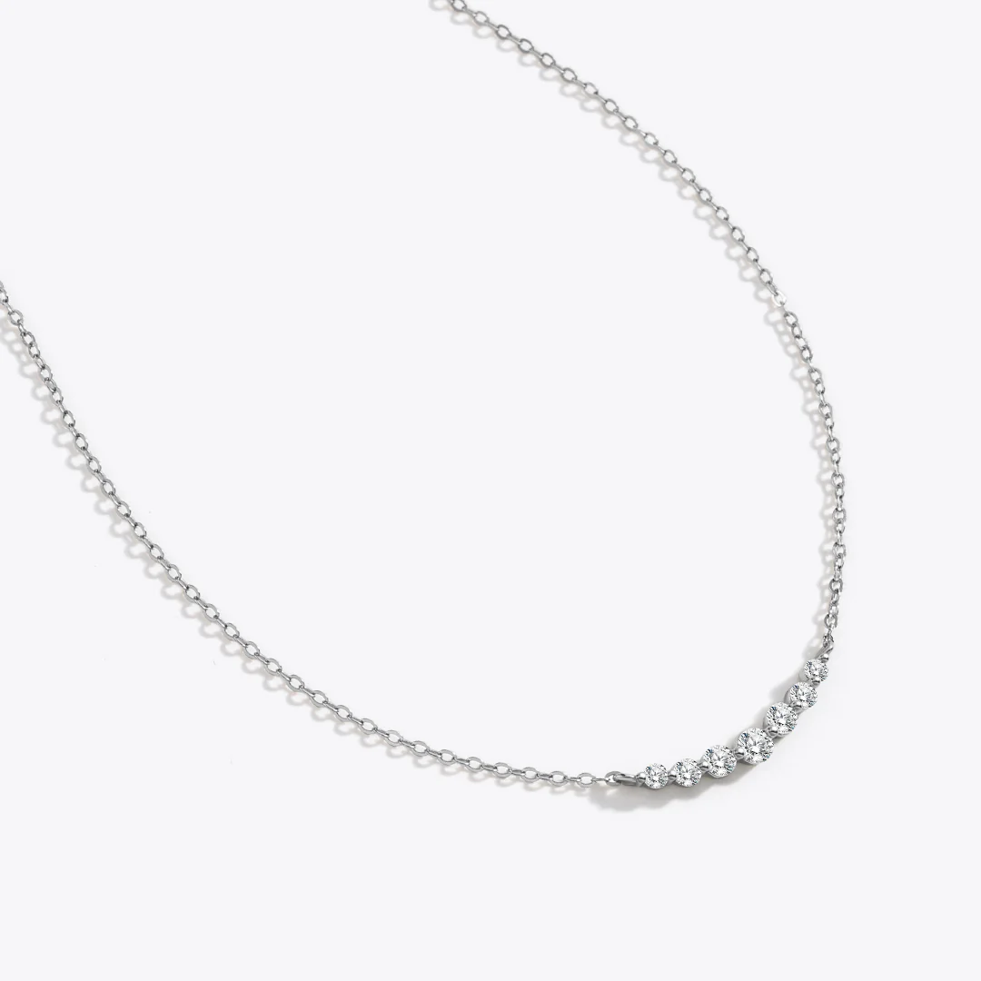 Classic Arc Diamond Necklace