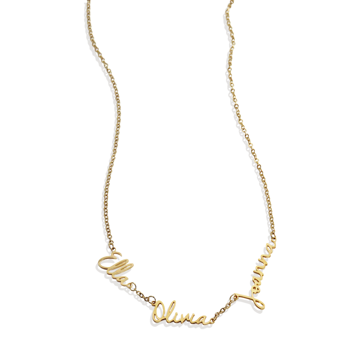 Fairy Multiple Name Necklace | Add Up to 4 Names