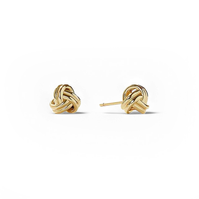 Love Knot Stud Earrings