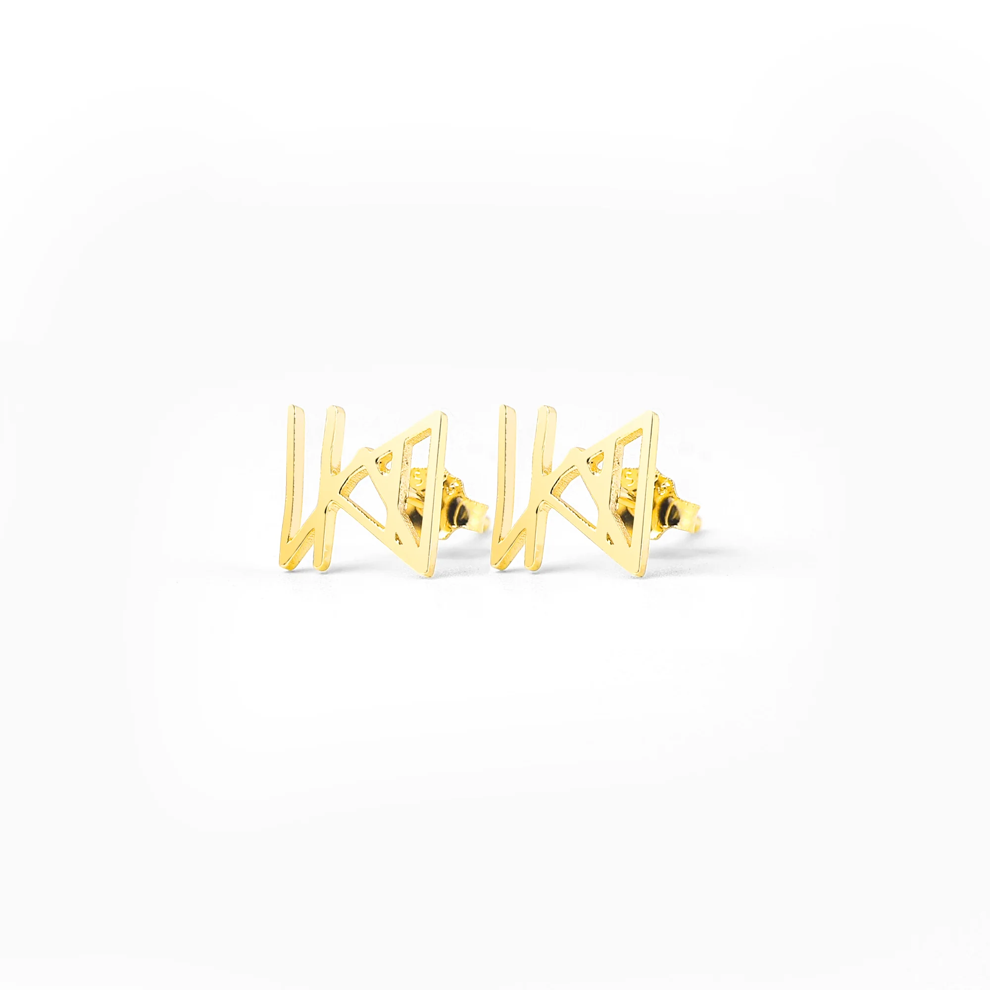 Monogram Name Earrings