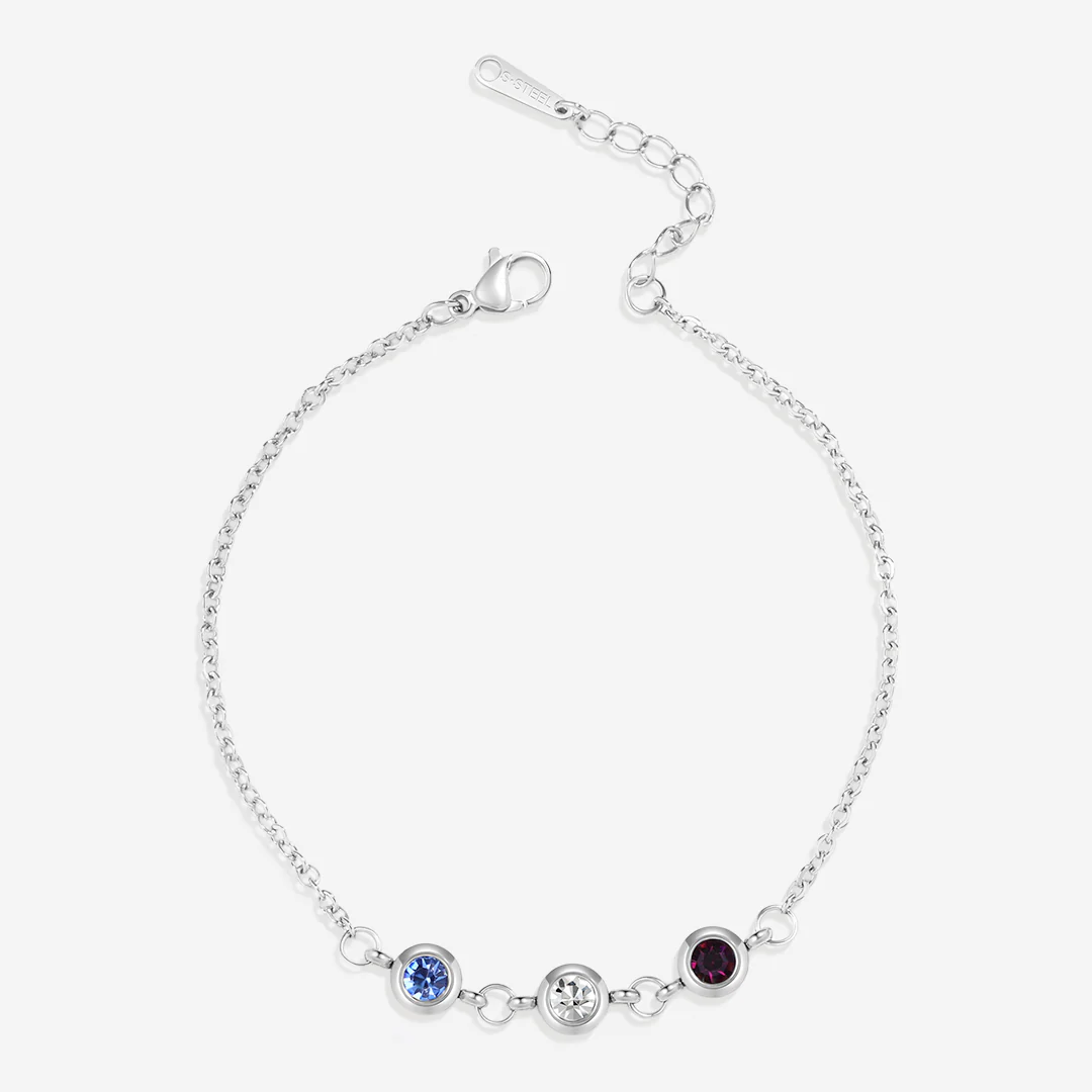 Personalized Birthstone Bracelet