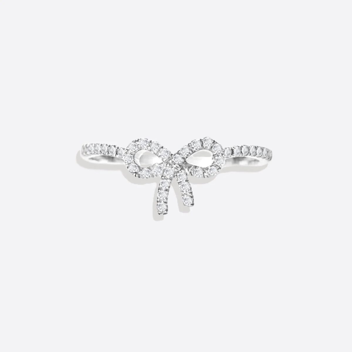 Pave Bow Ring