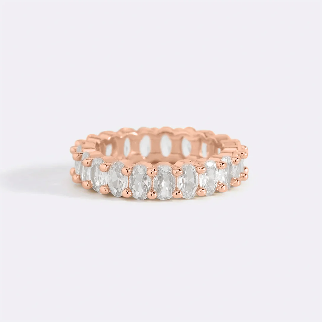 Oval Eternity Ring