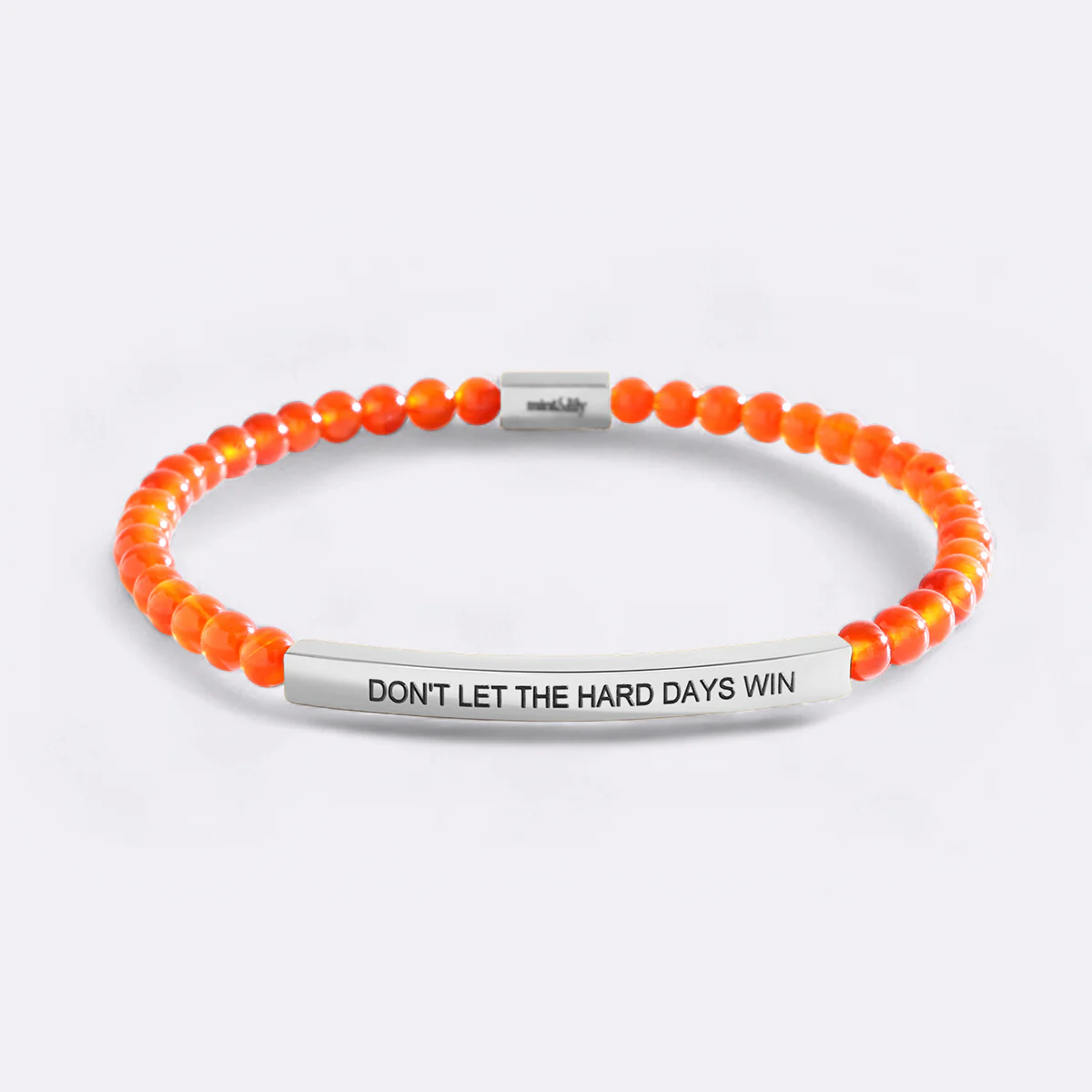Don't Let The Hard Days Win Beaded Inspire Bracelet