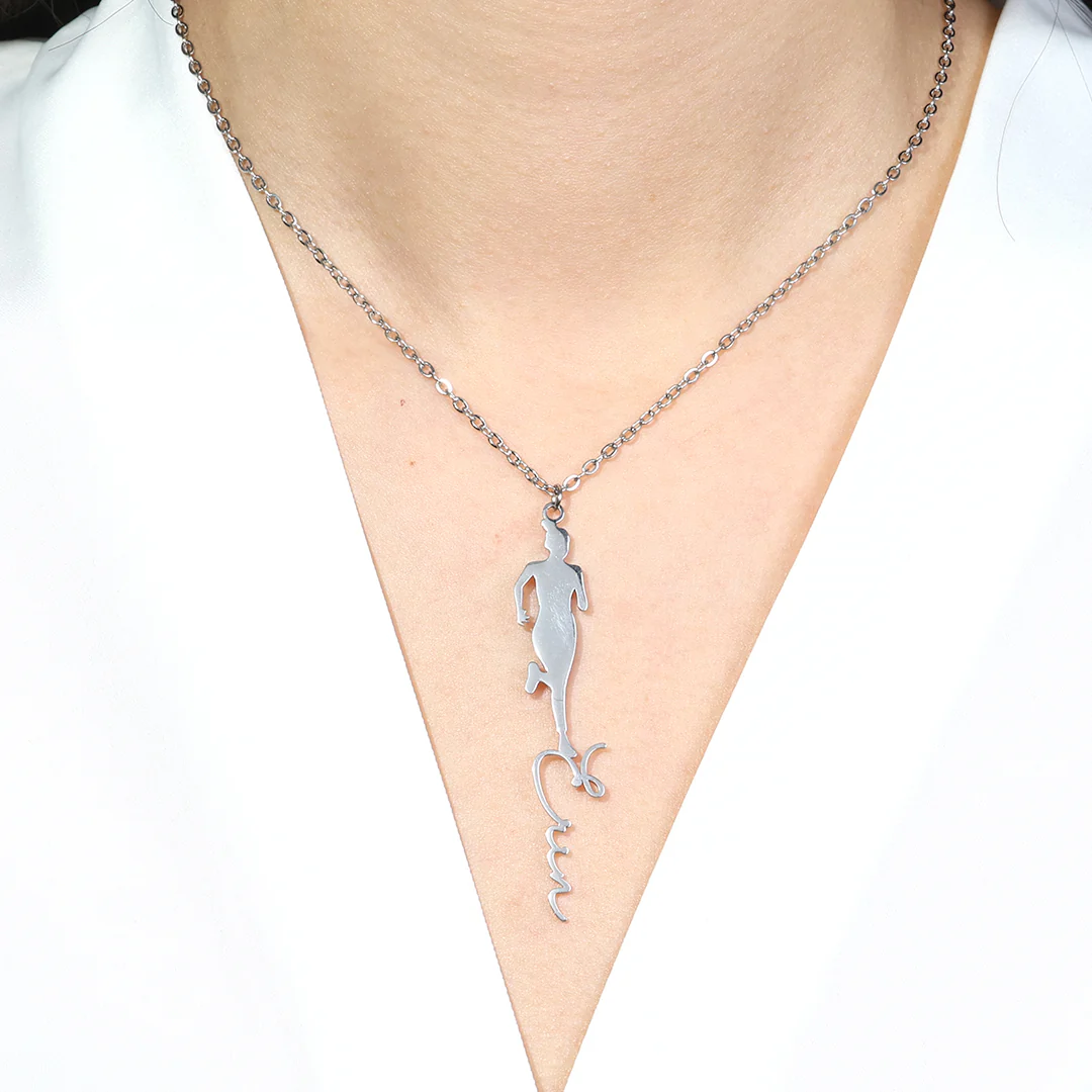 Runner Name Necklace